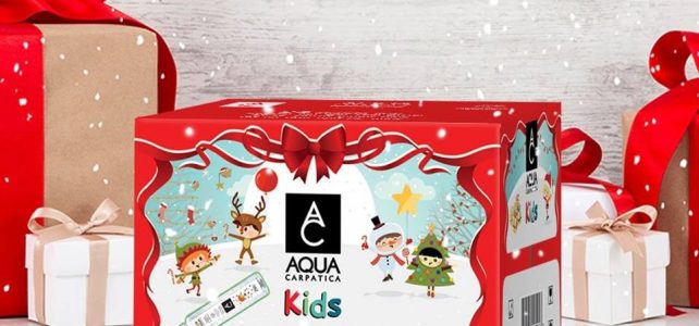 Cutiuța AQUA Carpatica Kids în ediție specială de sărbători
