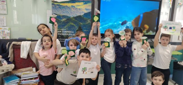 Copiii ȋşi doresc un spaţiu cȃt mai verde, plin cu arbori şi flori #FocusToGreenEcoLife